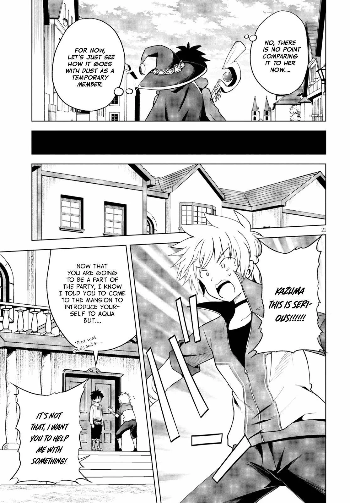 Kono Subarashii Sekai ni Bakuen wo! Chapter 71 page 21