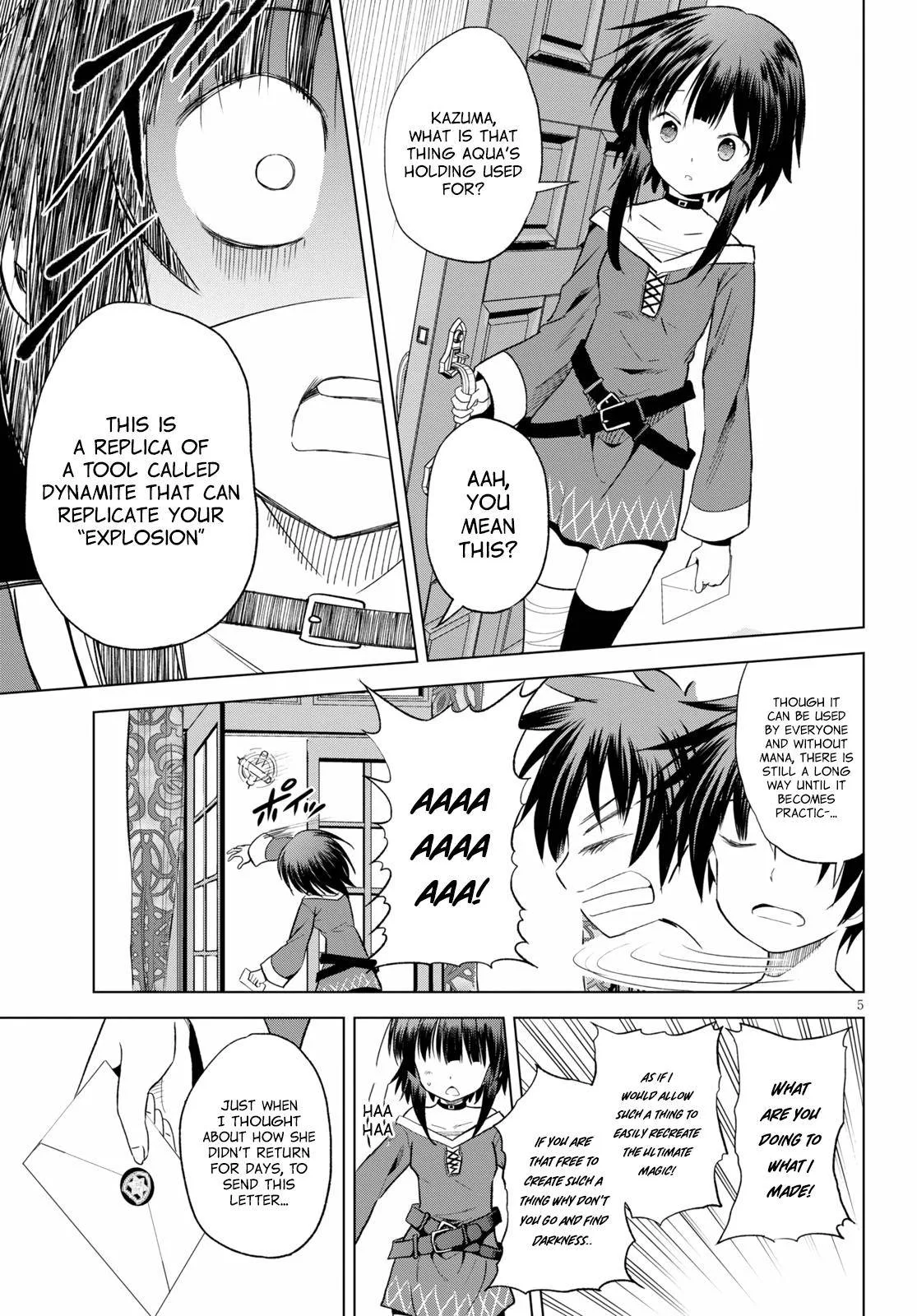 Kono Subarashii Sekai ni Bakuen wo! Chapter 71 page 5