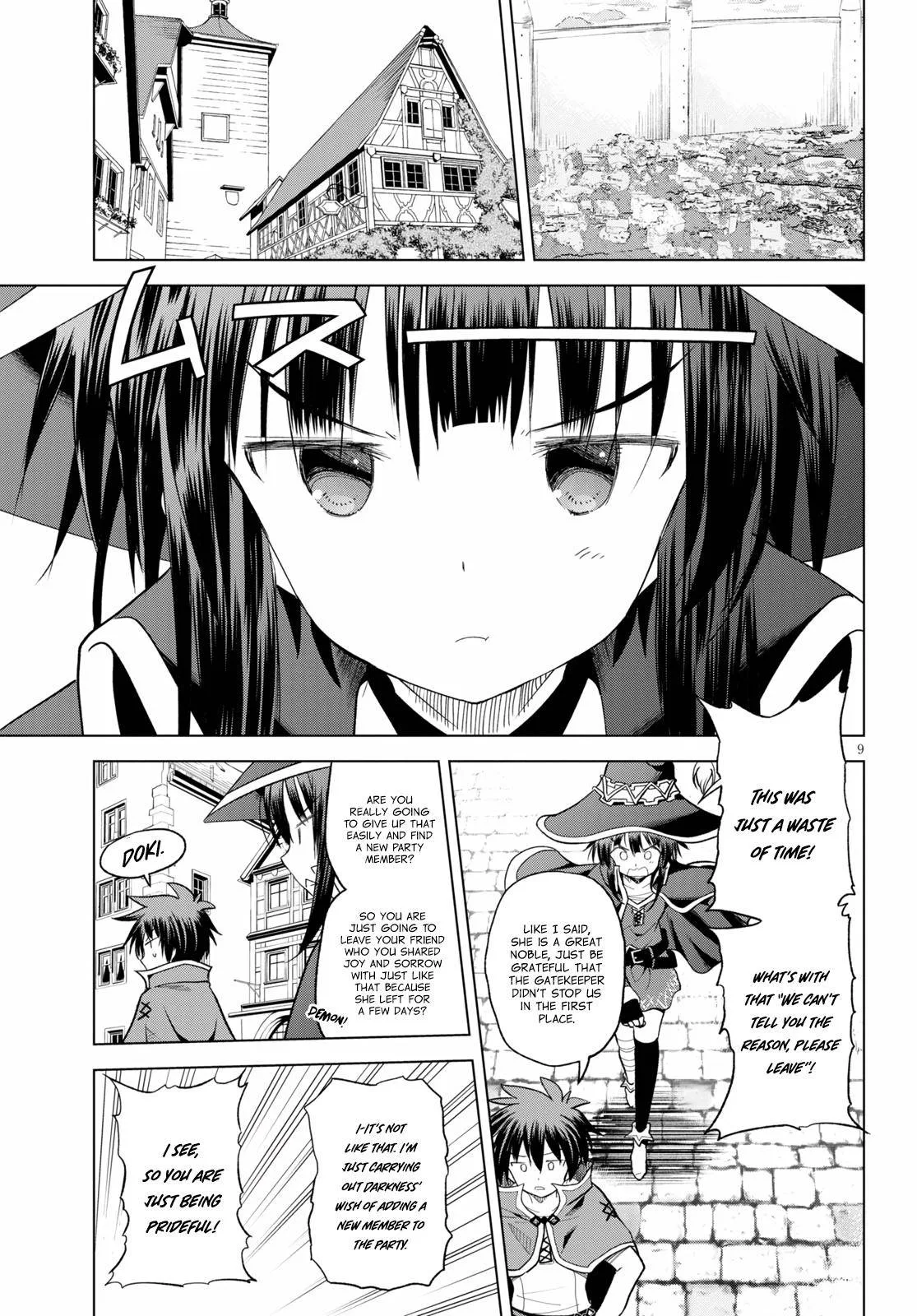 Kono Subarashii Sekai ni Bakuen wo! Chapter 71 page 9