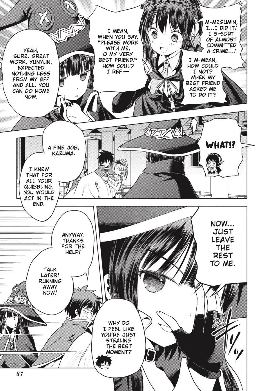 Kono Subarashii Sekai ni Bakuen wo! Chapter 77 page 15