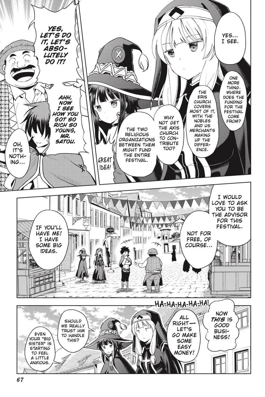 Kono Subarashii Sekai ni Bakuen wo! Chapter 82 page 21