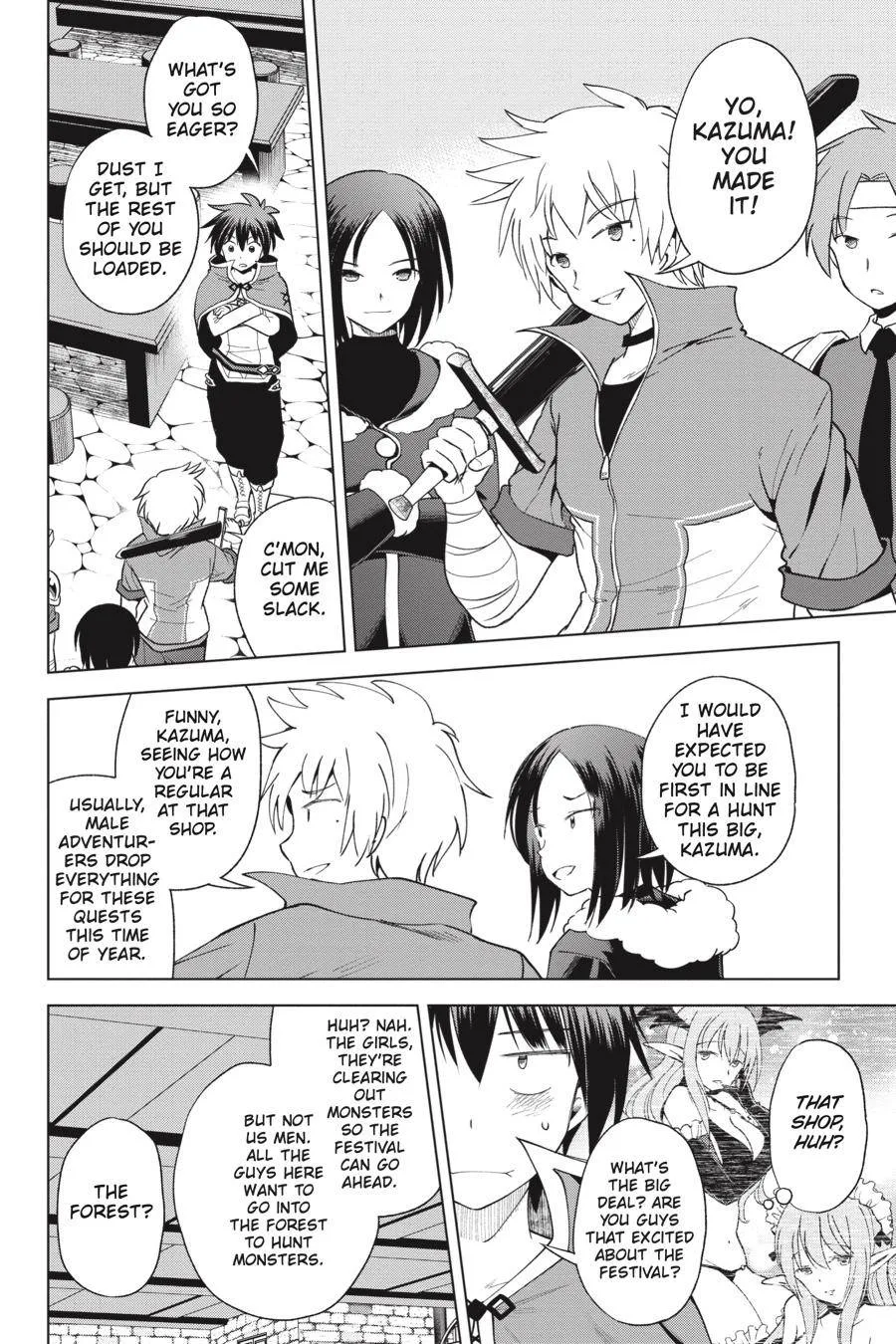 Kono Subarashii Sekai ni Bakuen wo! Chapter 83 page 22