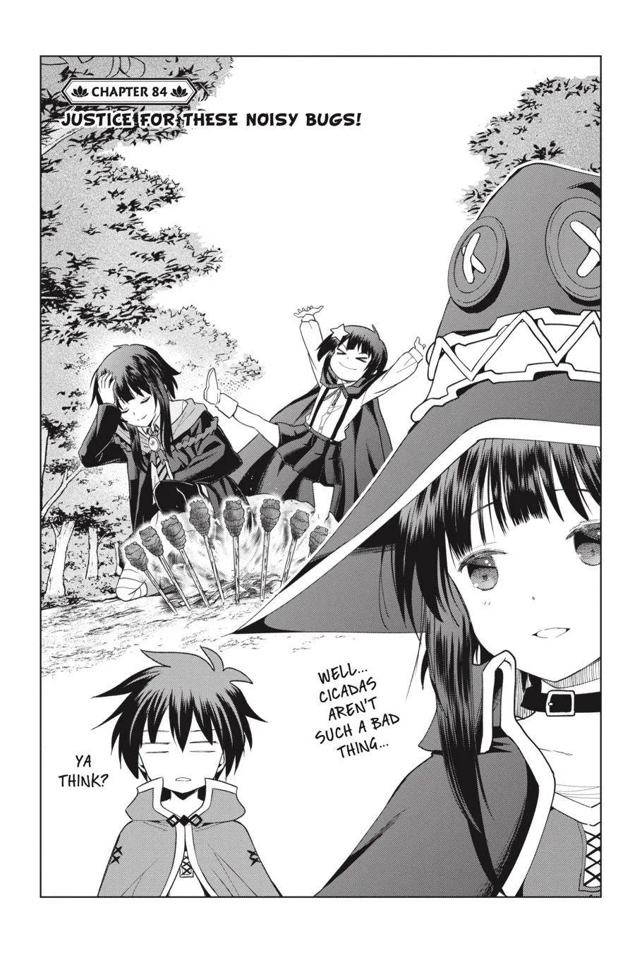 Kono Subarashii Sekai ni Bakuen wo! Chapter 84 page 1