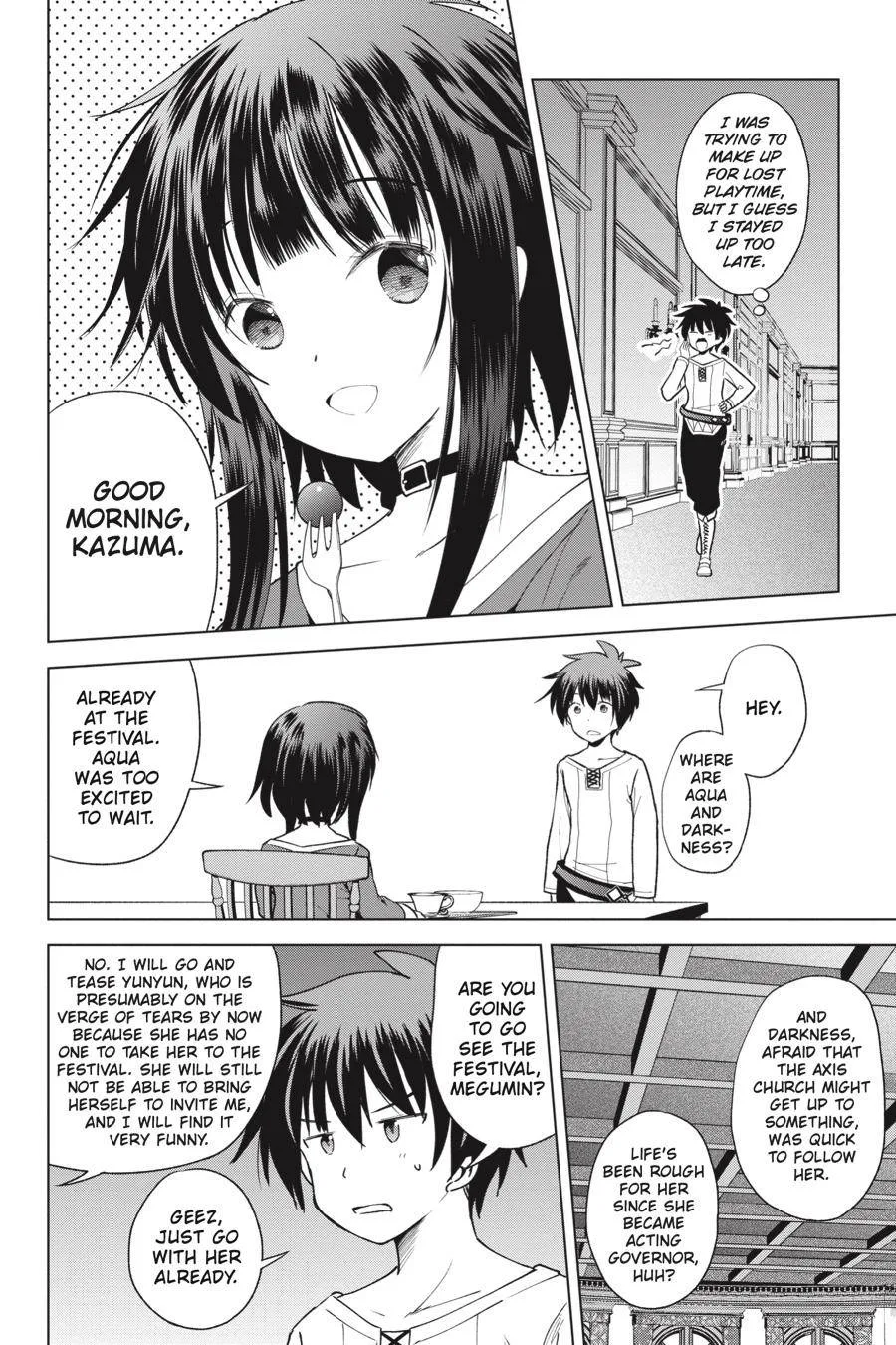 Kono Subarashii Sekai ni Bakuen wo! Chapter 85 page 8