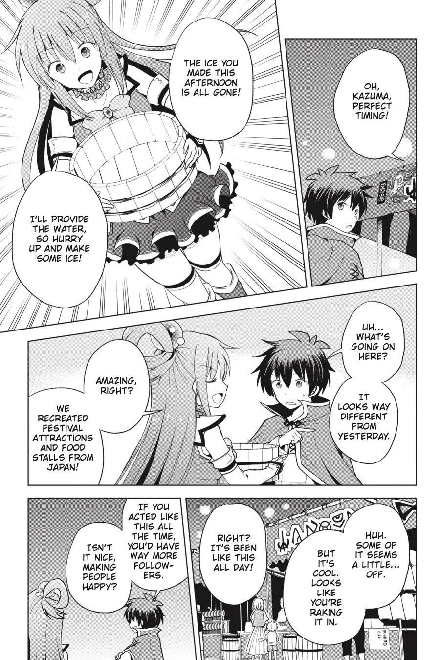 Kono Subarashii Sekai ni Bakuen wo! Chapter 85 page 27
