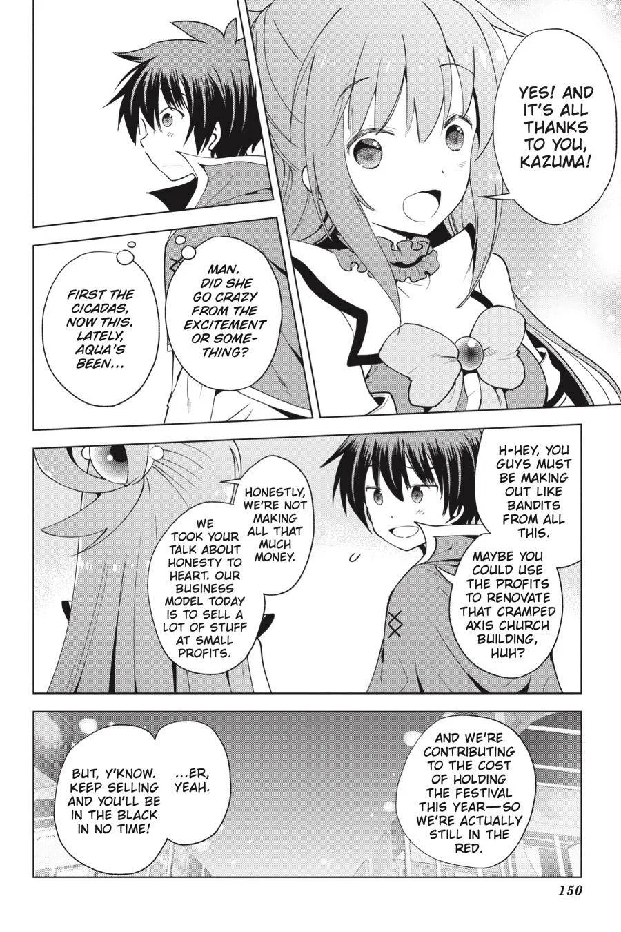 Kono Subarashii Sekai ni Bakuen wo! Chapter 85 page 28
