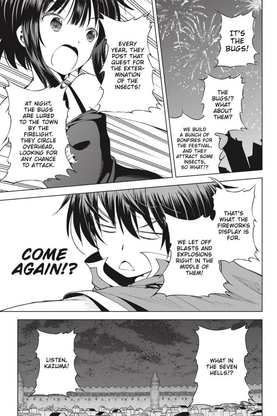 Kono Subarashii Sekai ni Bakuen wo! Chapter 86 page 21