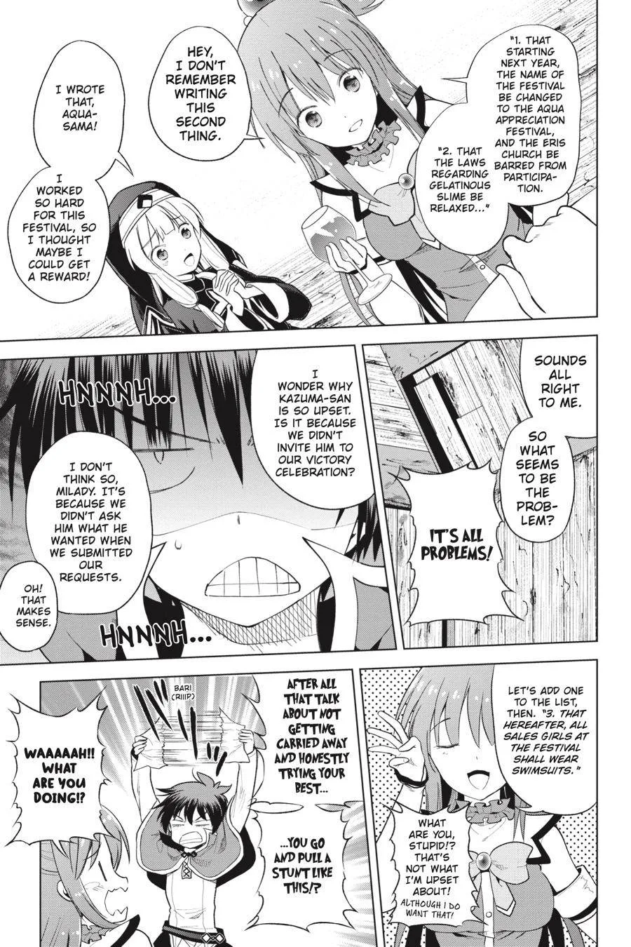 Kono Subarashii Sekai ni Bakuen wo! Chapter 87 page 23