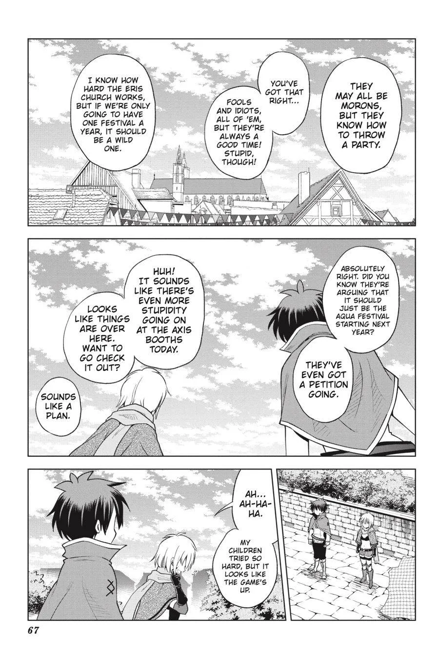 Kono Subarashii Sekai ni Bakuen wo! Chapter 88 page 21