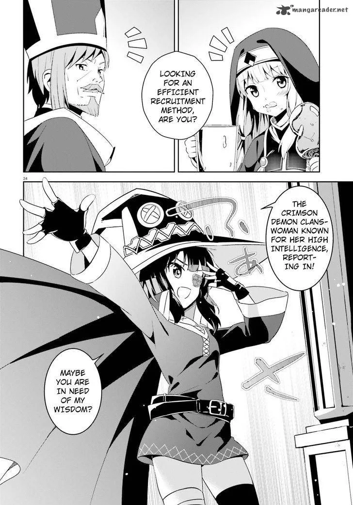 Kono Subarashii Sekai ni Bakuen wo! Chapter 9 page 31