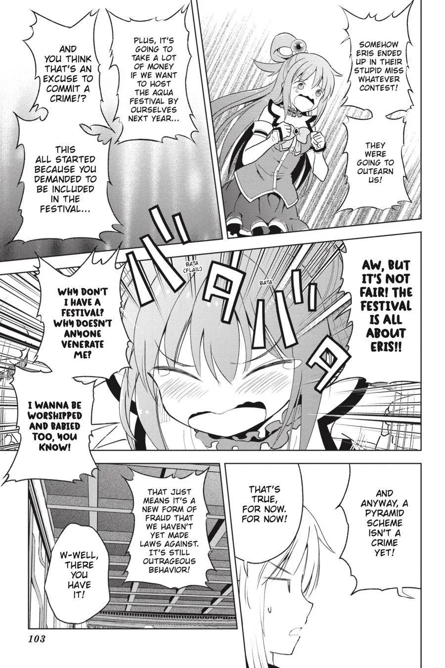Kono Subarashii Sekai ni Bakuen wo! Chapter 90 page 19