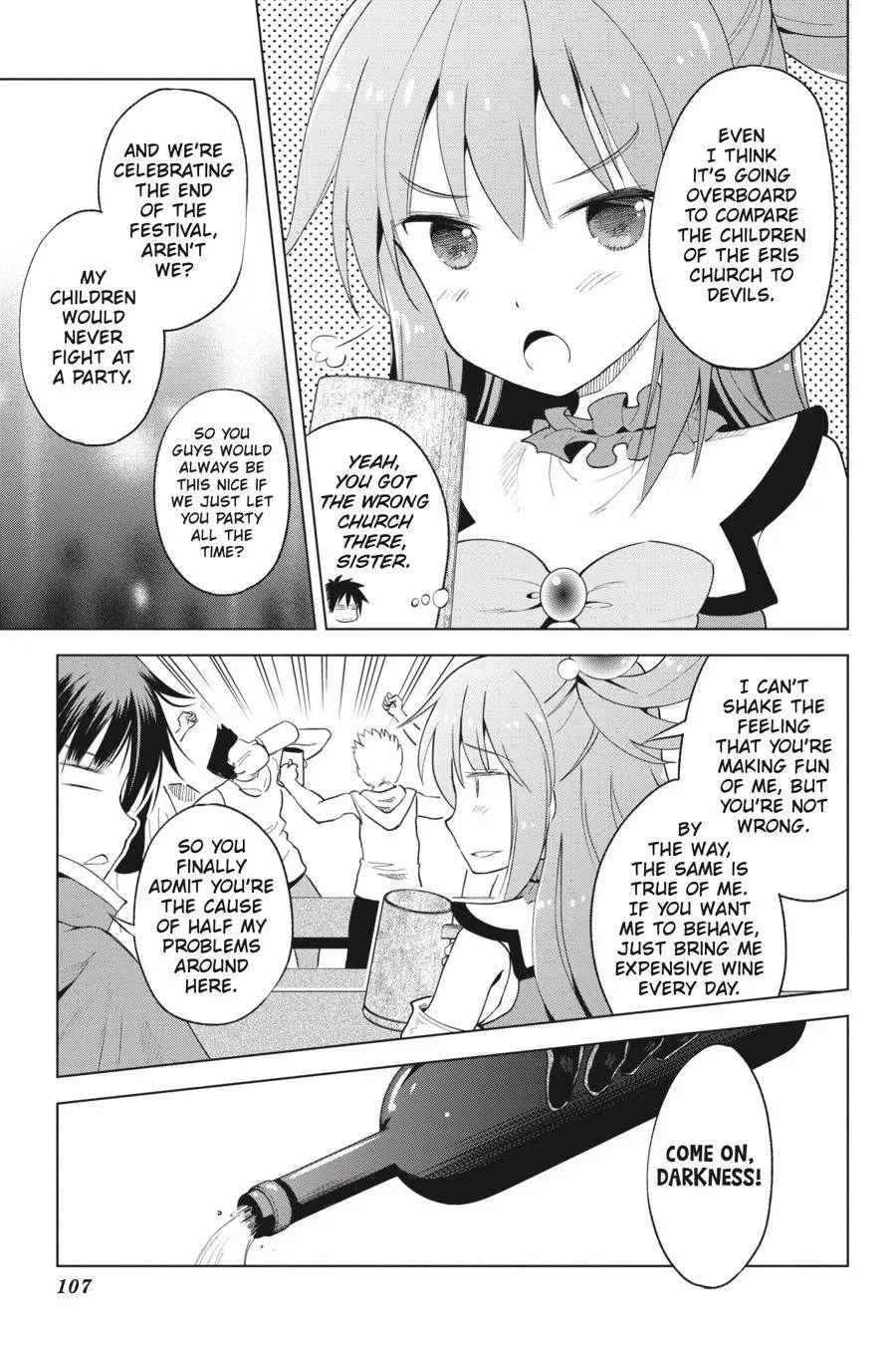 Kono Subarashii Sekai ni Bakuen wo! Chapter 90 page 23