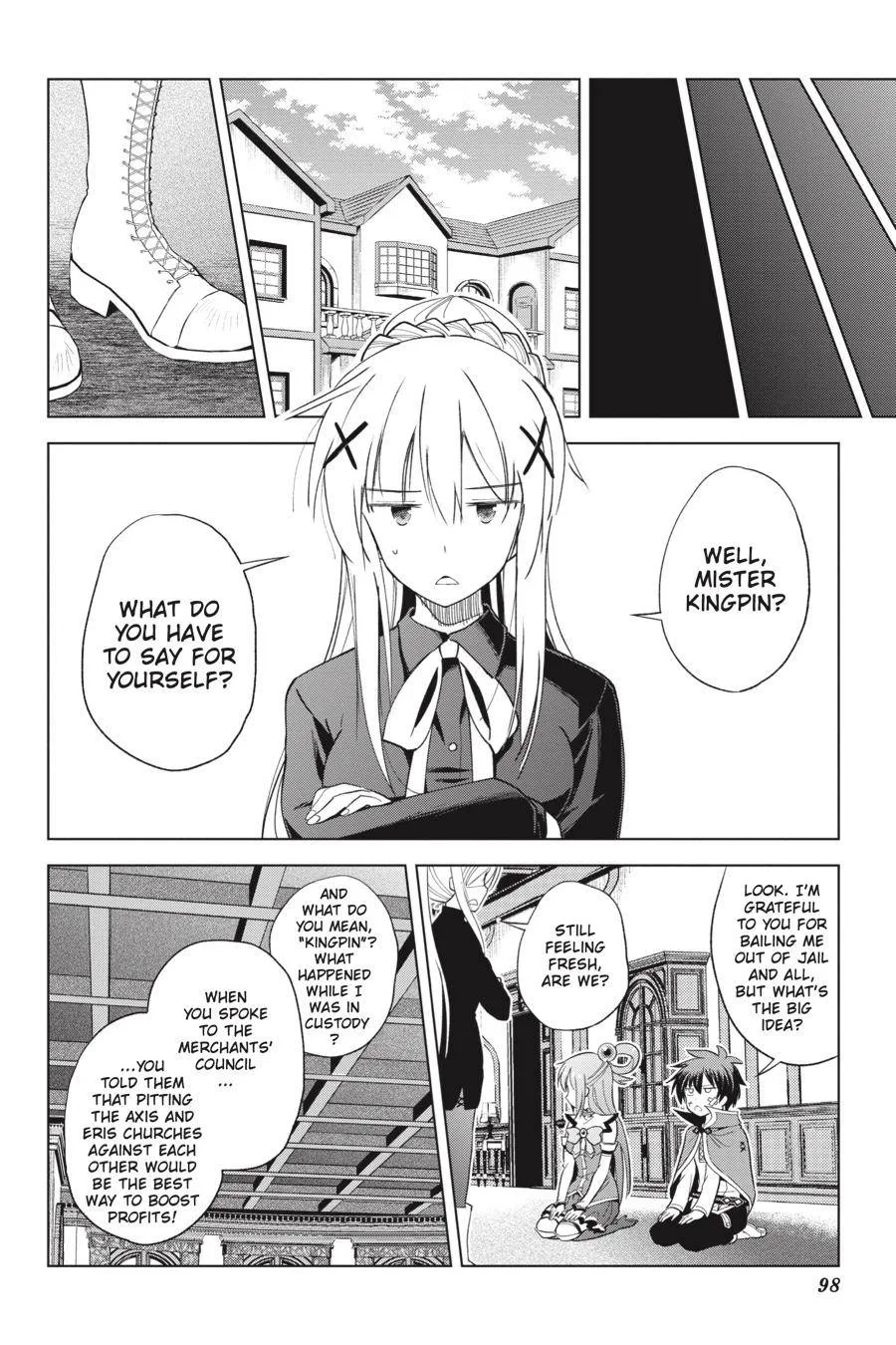Kono Subarashii Sekai ni Bakuen wo! Chapter 90 page 14
