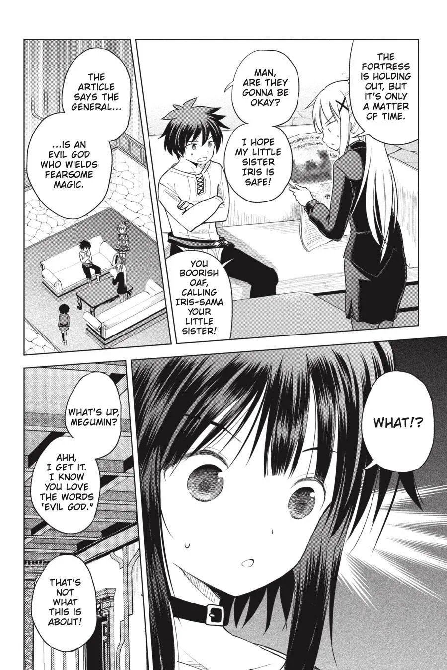 Kono Subarashii Sekai ni Bakuen wo! Chapter 92 page 10