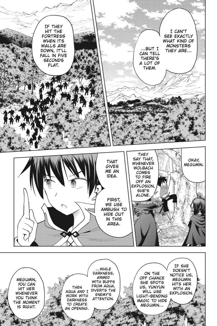 Kono Subarashii Sekai ni Bakuen wo! Chapter 97 page 21