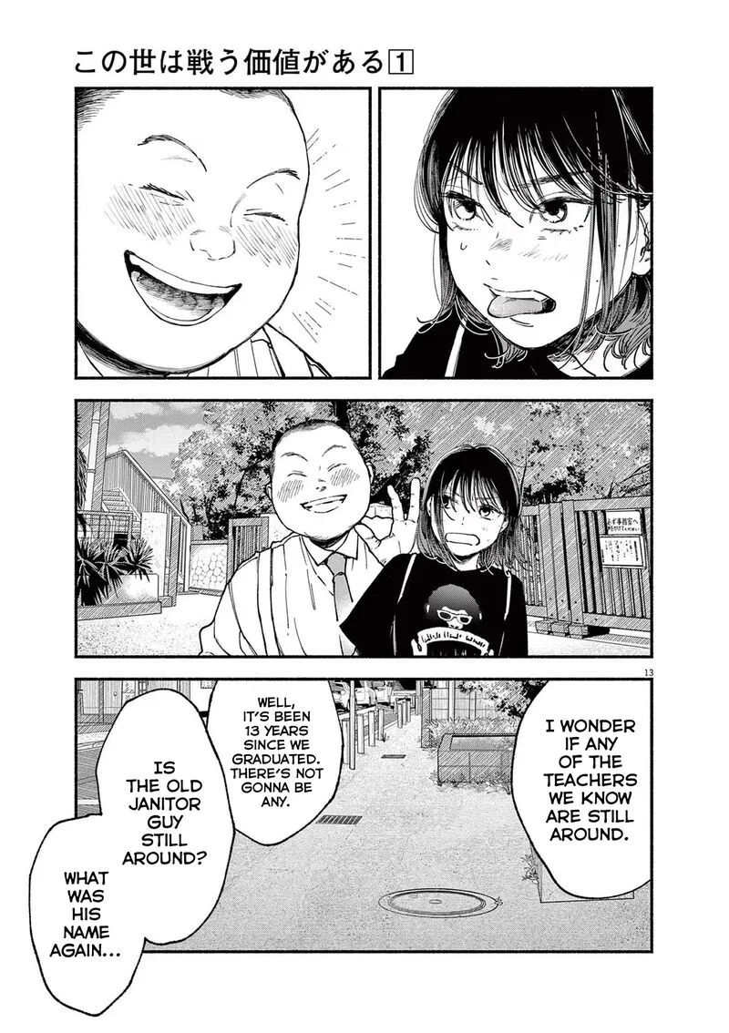 Konoyo wa Tatakau Kachi ga Aru Chapter 6 page 13