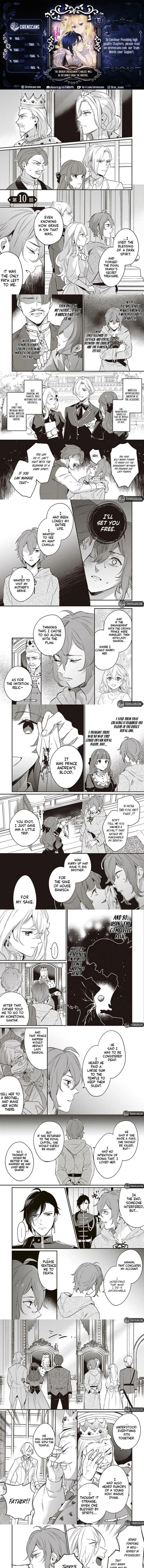 Konyaku Haki no Akui wa Shoukan Kara Okaeshi Shimasu Chapter 10 page 1