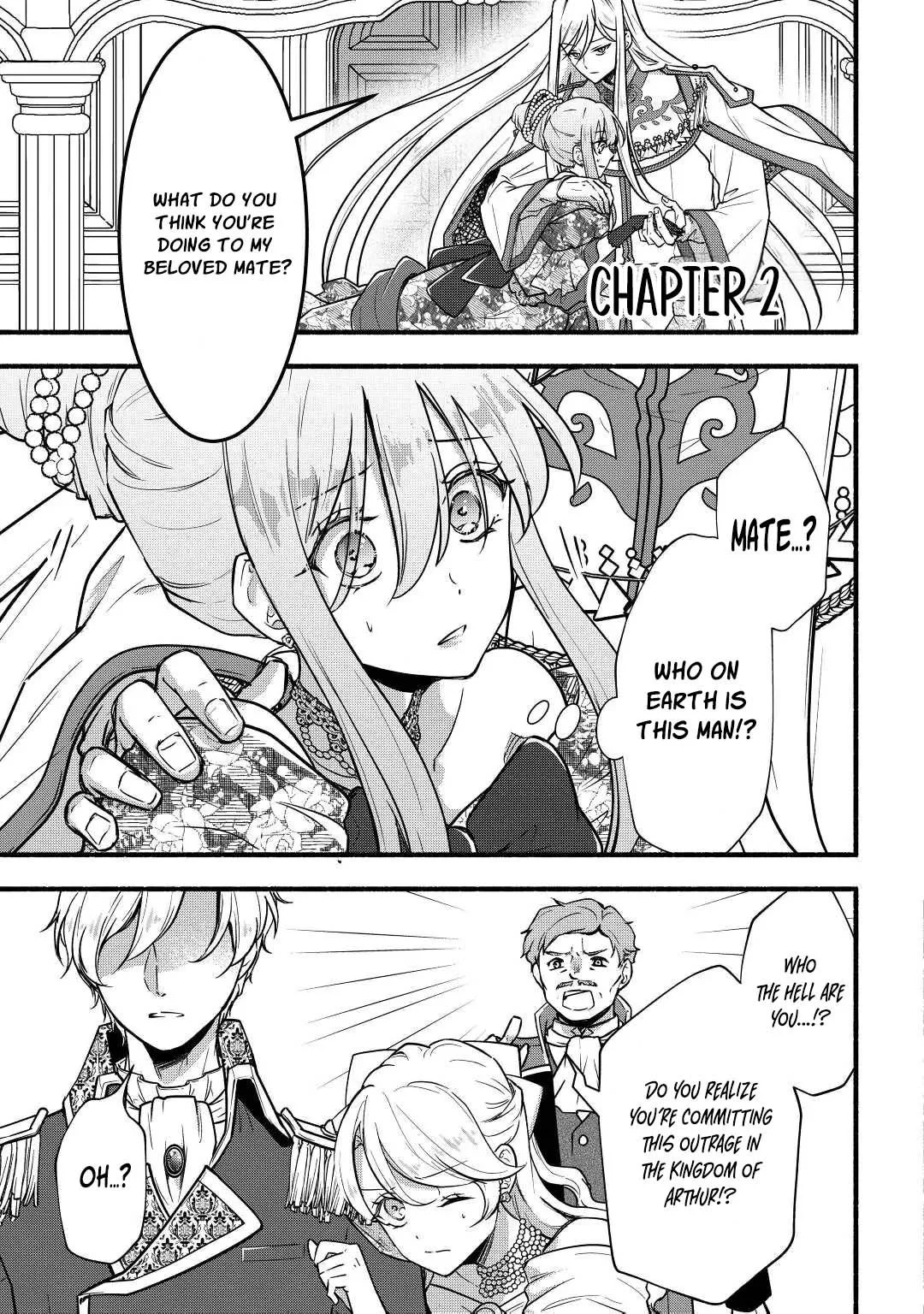 Konyaku Hakisareta Mekakure Reijou wa Shirogane no Ryuuou ni Dekiaisareru Chapter 2 page 2