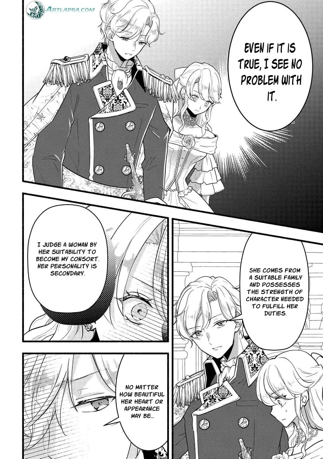 Konyaku Hakisareta Mekakure Reijou wa Shirogane no Ryuuou ni Dekiaisareru Chapter 2 page 7