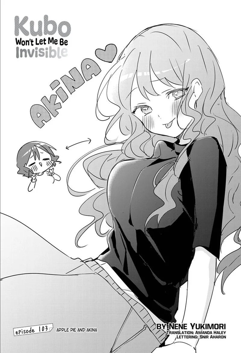 Kubo-san wa Boku (Mobu) wo Yurusanai Chapter 103 page 1