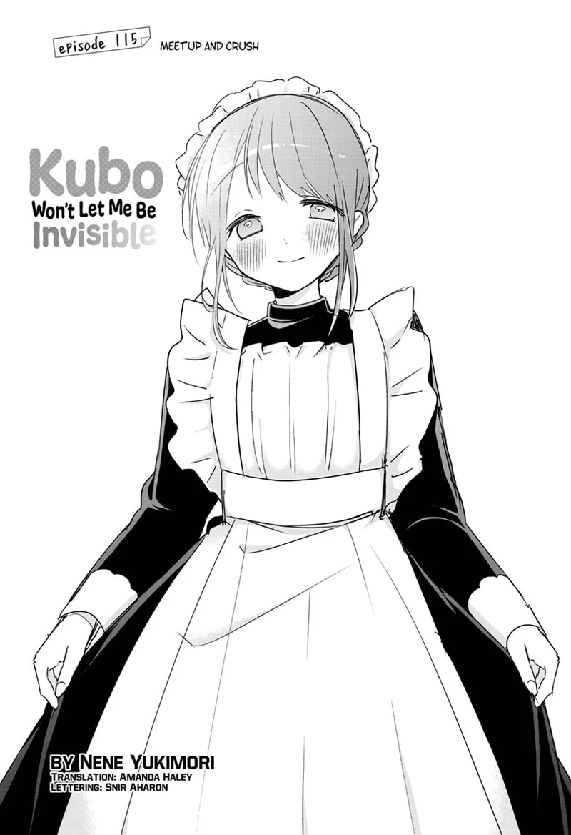 Kubo-san wa Boku (Mobu) wo Yurusanai Chapter 115 page 1