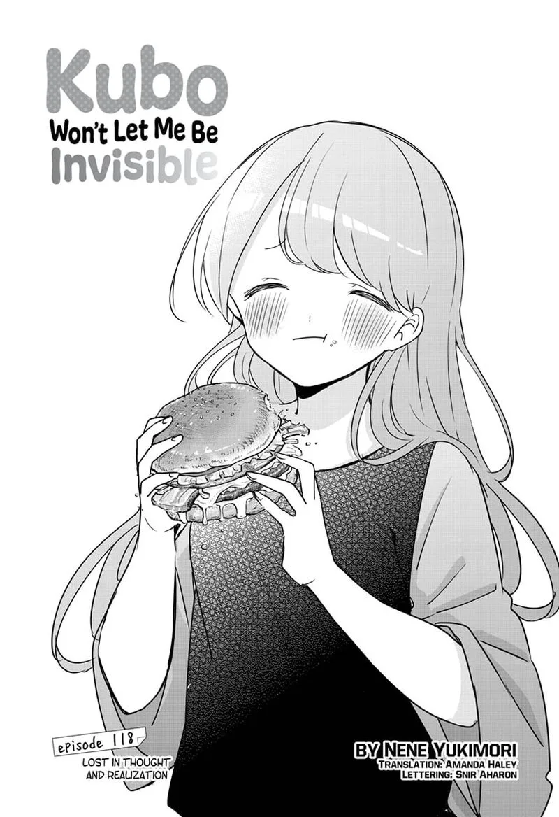 Kubo-san wa Boku (Mobu) wo Yurusanai Chapter 118 page 1