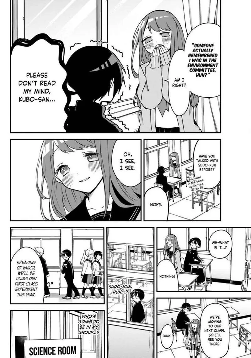 Kubo-san wa Boku (Mobu) wo Yurusanai Chapter 34 page 4