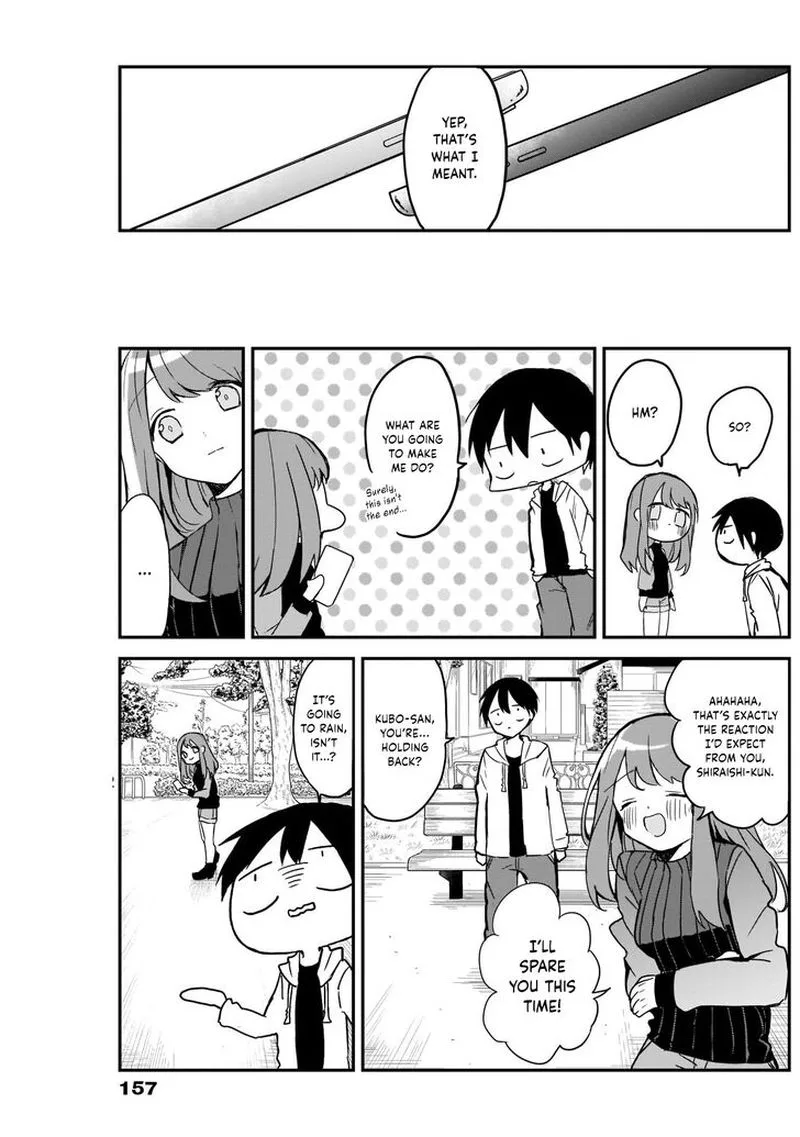 Kubo-san wa Boku (Mobu) wo Yurusanai Chapter 4 page 11