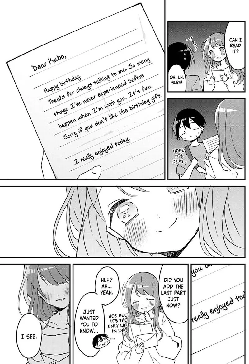 Kubo-san wa Boku (Mobu) wo Yurusanai Chapter 94 page 9
