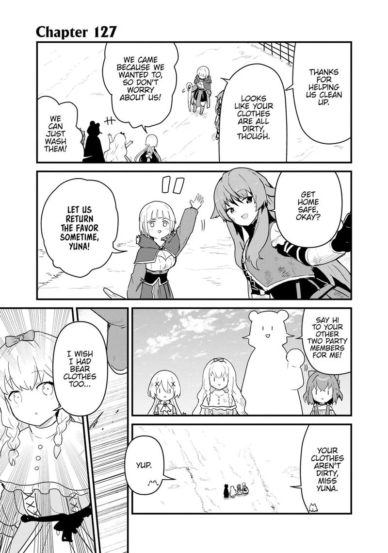Kuma Kuma Kuma Bear Chapter 128 page 1