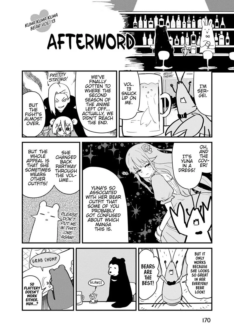 Kuma Kuma Kuma Bear Chapter 130.5 page 8