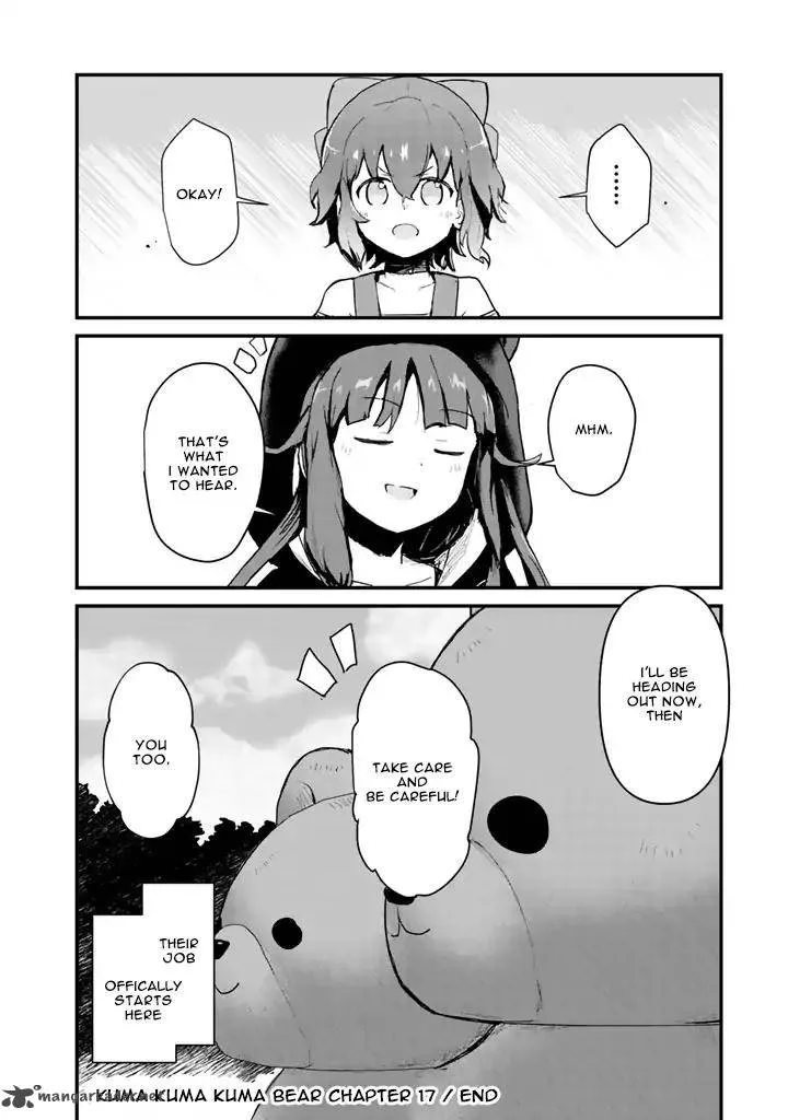 Kuma Kuma Kuma Bear Chapter 17 page 17
