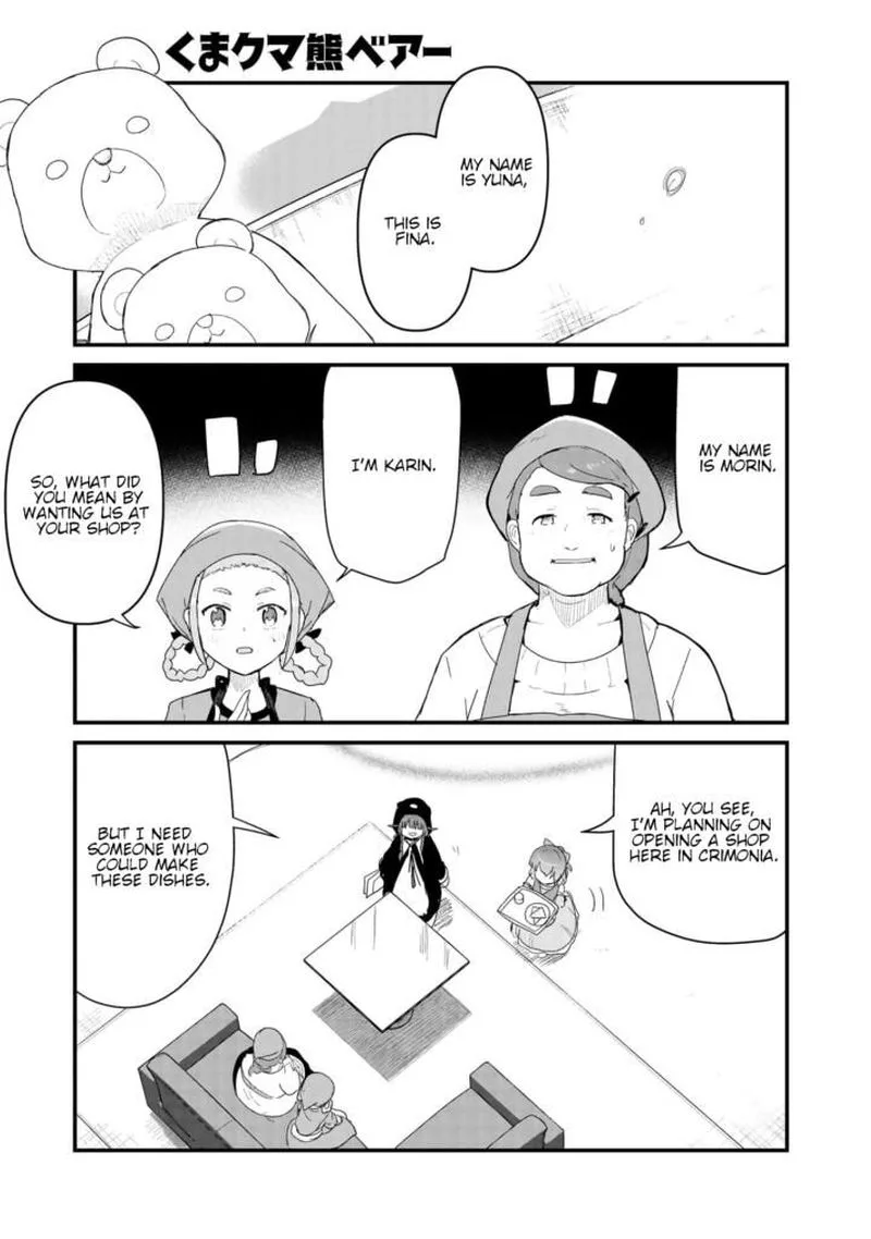 Kuma Kuma Kuma Bear Chapter 57 page 1