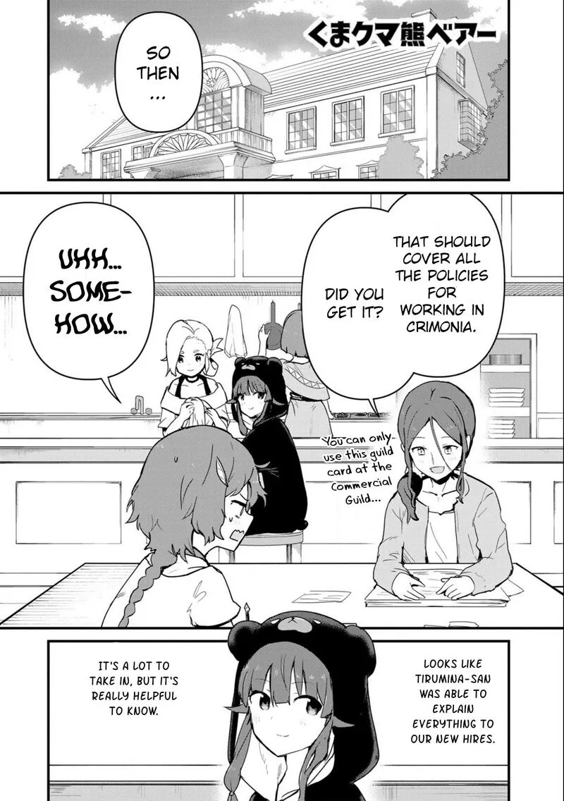 Kuma Kuma Kuma Bear Chapter 98 page 1