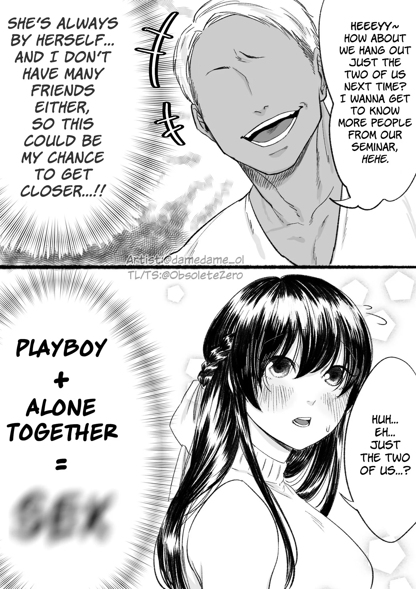 Kuma to Usagi wa Tomodachi de wa Irarenai Chapter 1 page 1