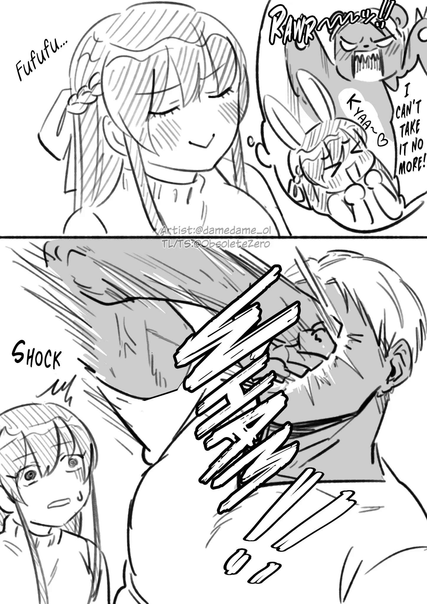 Kuma to Usagi wa Tomodachi de wa Irarenai Chapter 10.1 page 2
