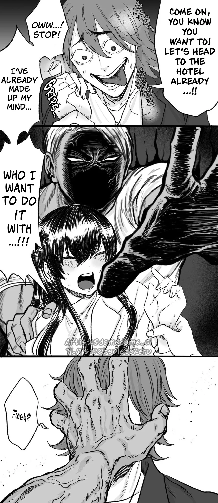 Kuma to Usagi wa Tomodachi de wa Irarenai Chapter 10 page 3
