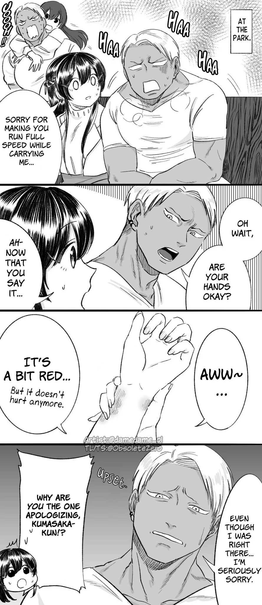Kuma to Usagi wa Tomodachi de wa Irarenai Chapter 12 page 1