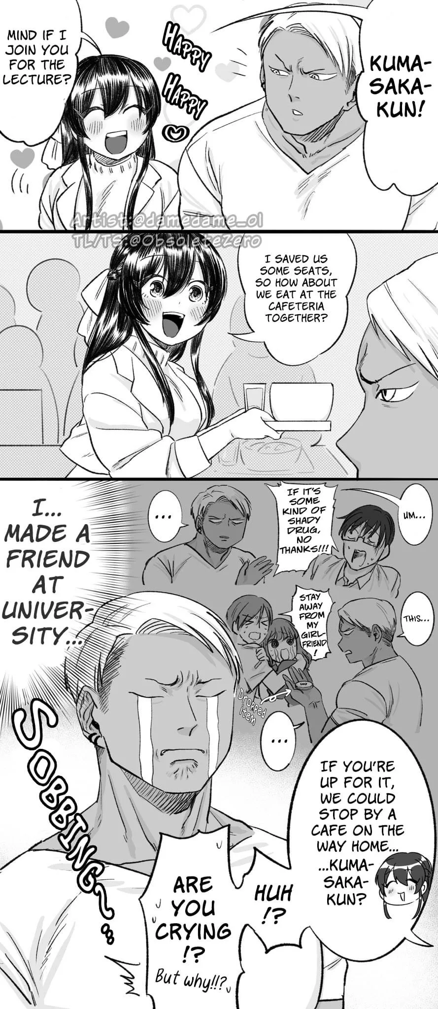 Kuma to Usagi wa Tomodachi de wa Irarenai Chapter 13 page 1