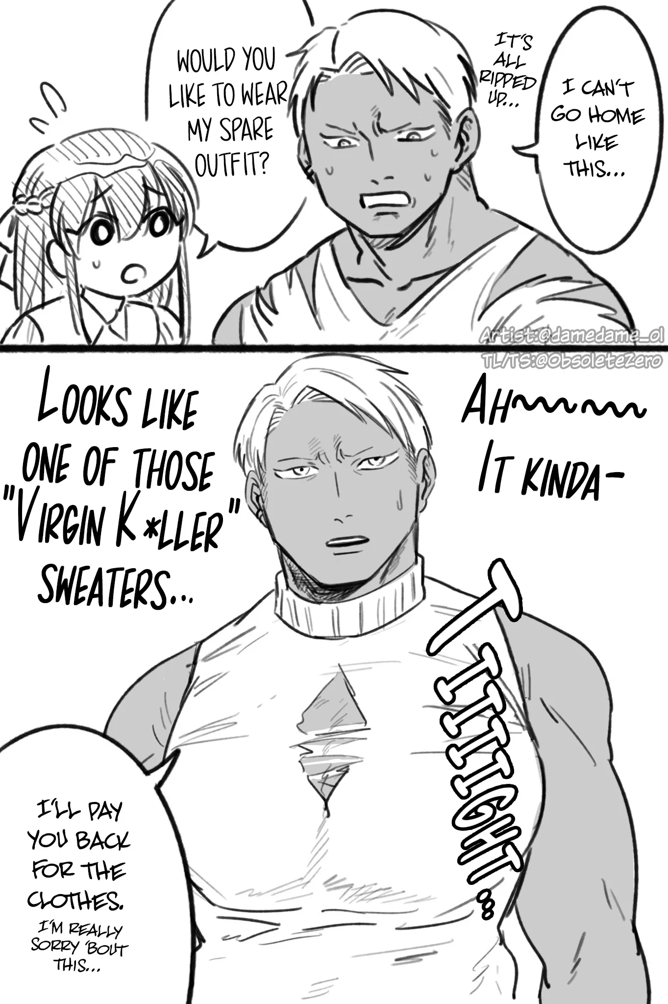 Kuma to Usagi wa Tomodachi de wa Irarenai Chapter 17.2 page 1
