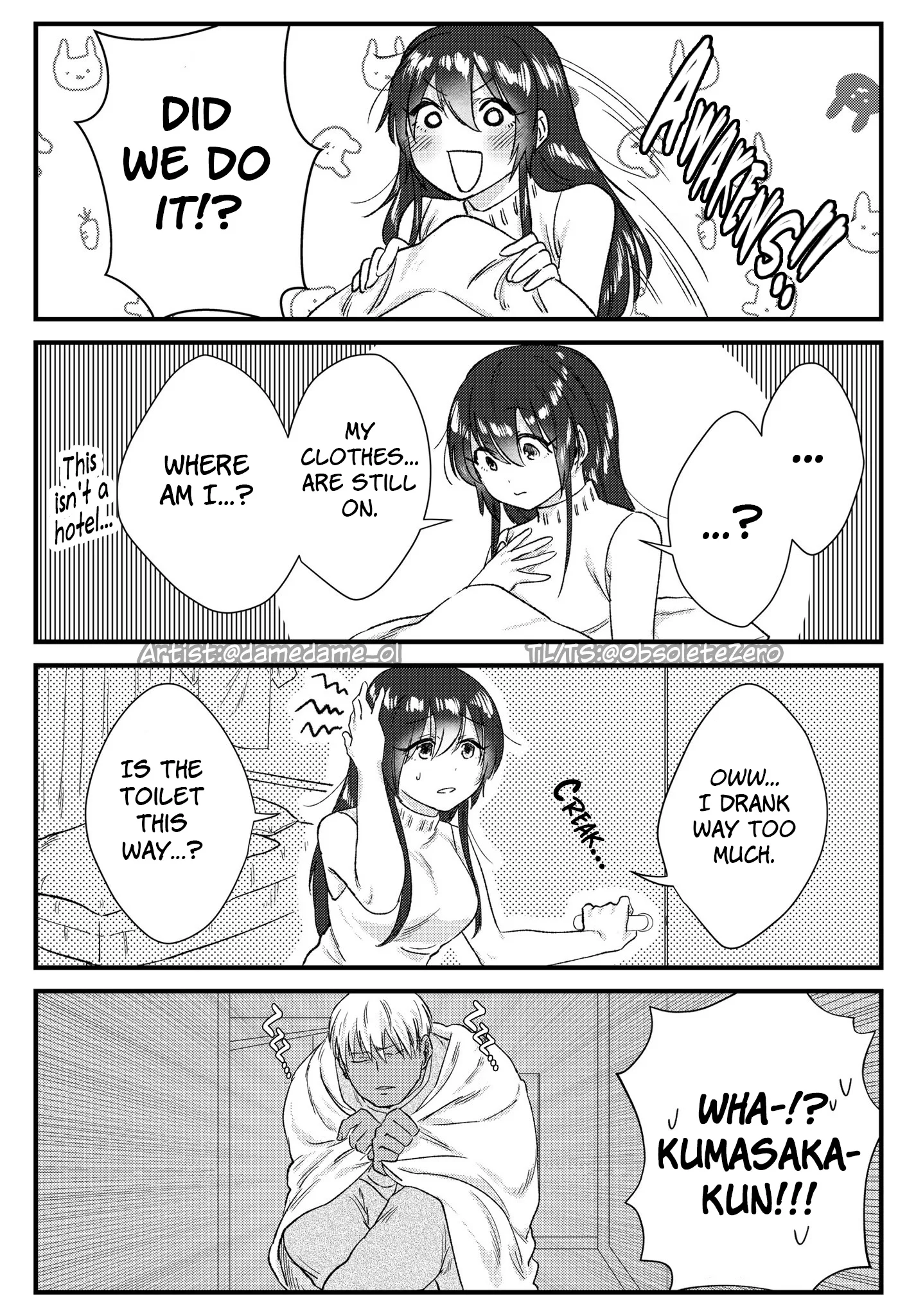Kuma to Usagi wa Tomodachi de wa Irarenai Chapter 20 page 1