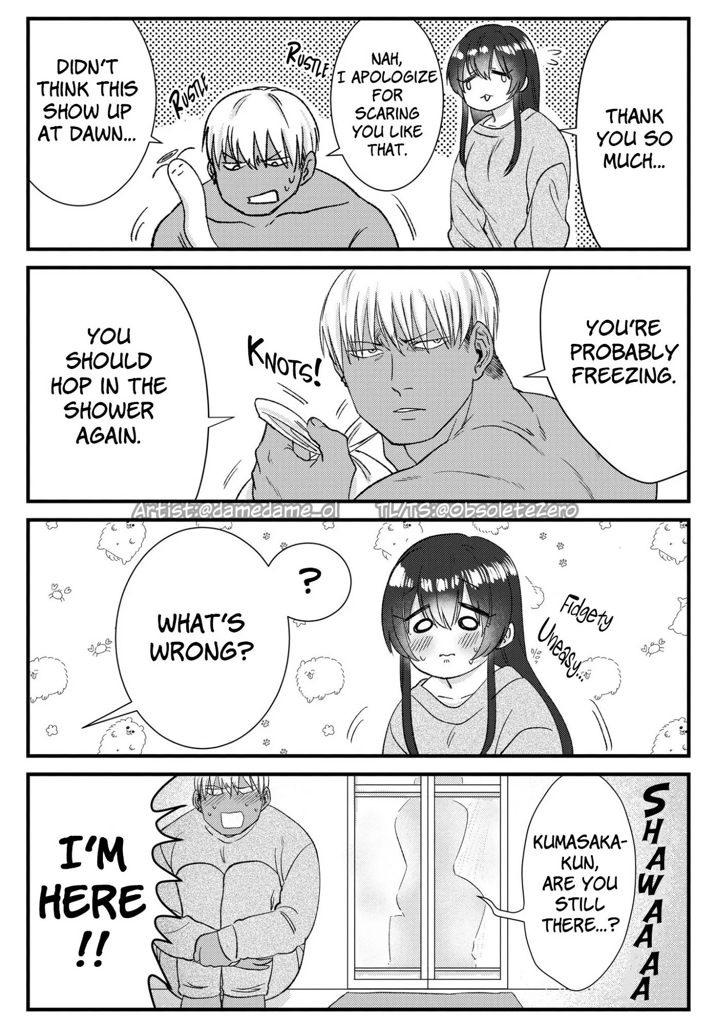 Kuma to Usagi wa Tomodachi de wa Irarenai Chapter 24 page 1