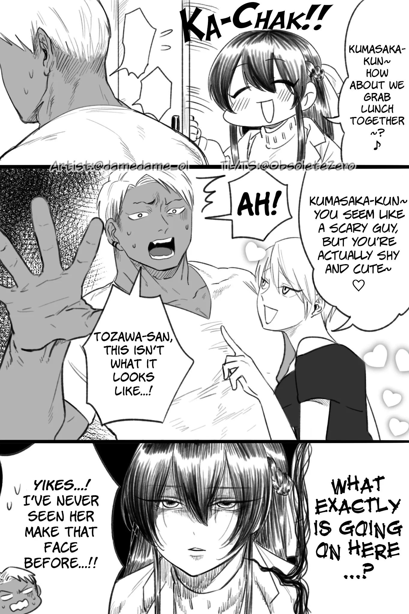 Kuma to Usagi wa Tomodachi de wa Irarenai Chapter 30 page 1