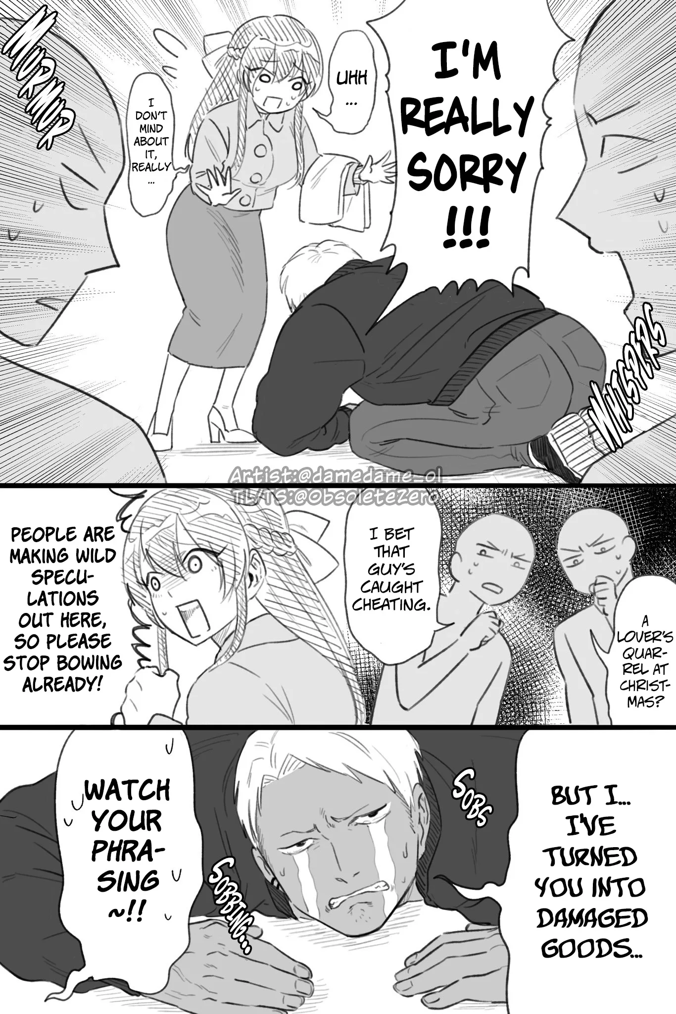 Kuma to Usagi wa Tomodachi de wa Irarenai Chapter 40 page 1