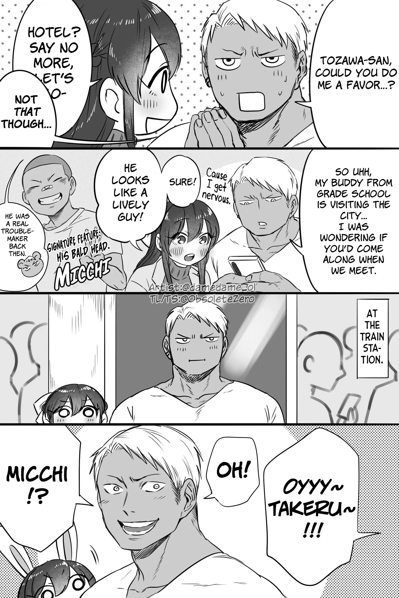 Kuma to Usagi wa Tomodachi de wa Irarenai Chapter 47 page 1