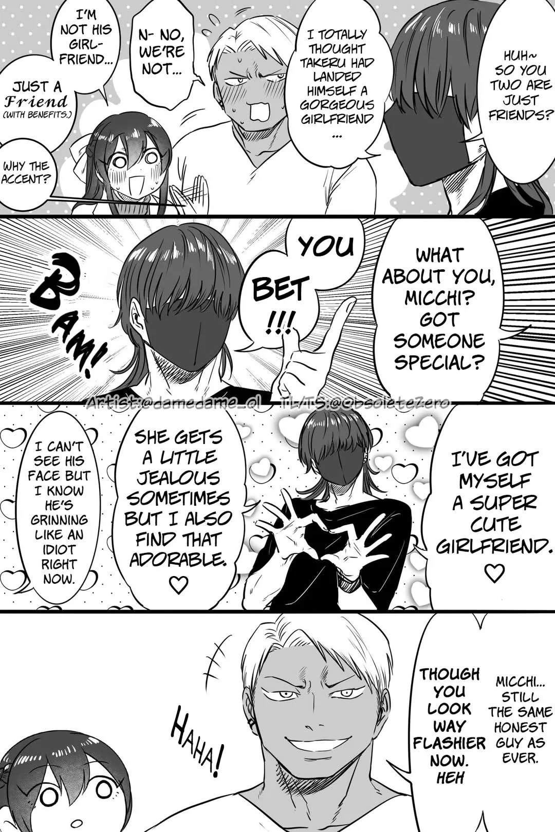Kuma to Usagi wa Tomodachi de wa Irarenai Chapter 48 page 1