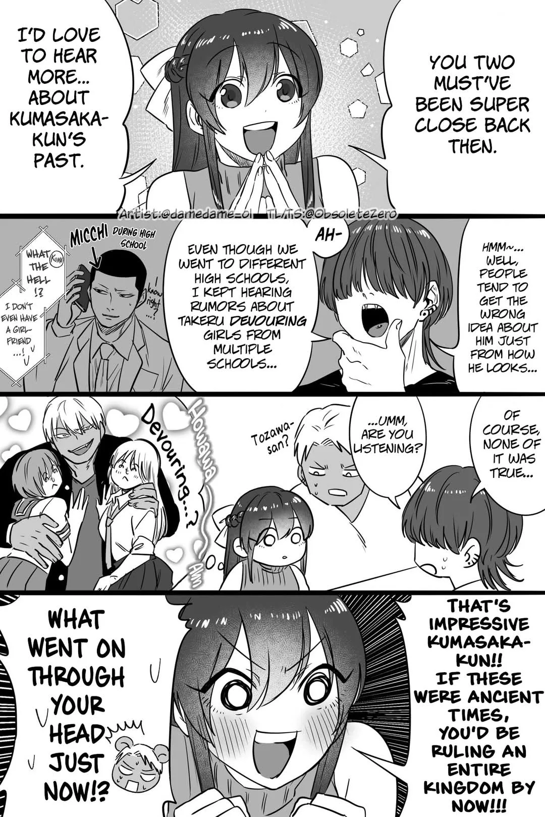 Kuma to Usagi wa Tomodachi de wa Irarenai Chapter 49 page 2