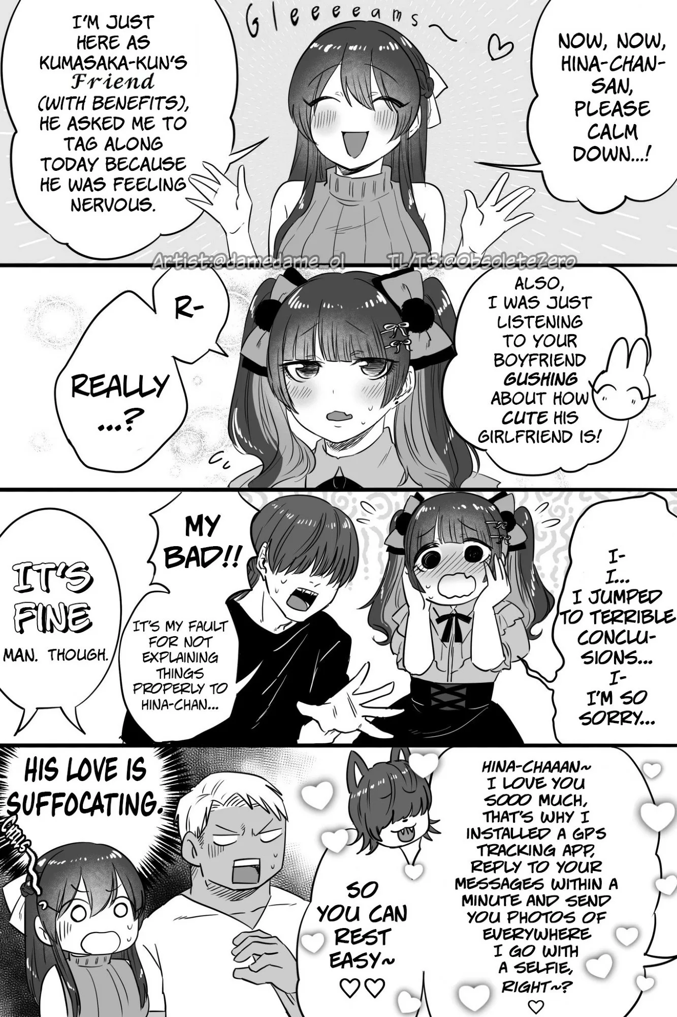 Kuma to Usagi wa Tomodachi de wa Irarenai Chapter 50 page 2