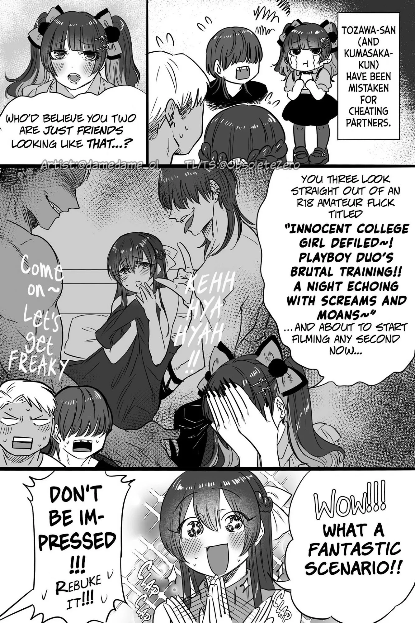 Kuma to Usagi wa Tomodachi de wa Irarenai Chapter 50 page 1