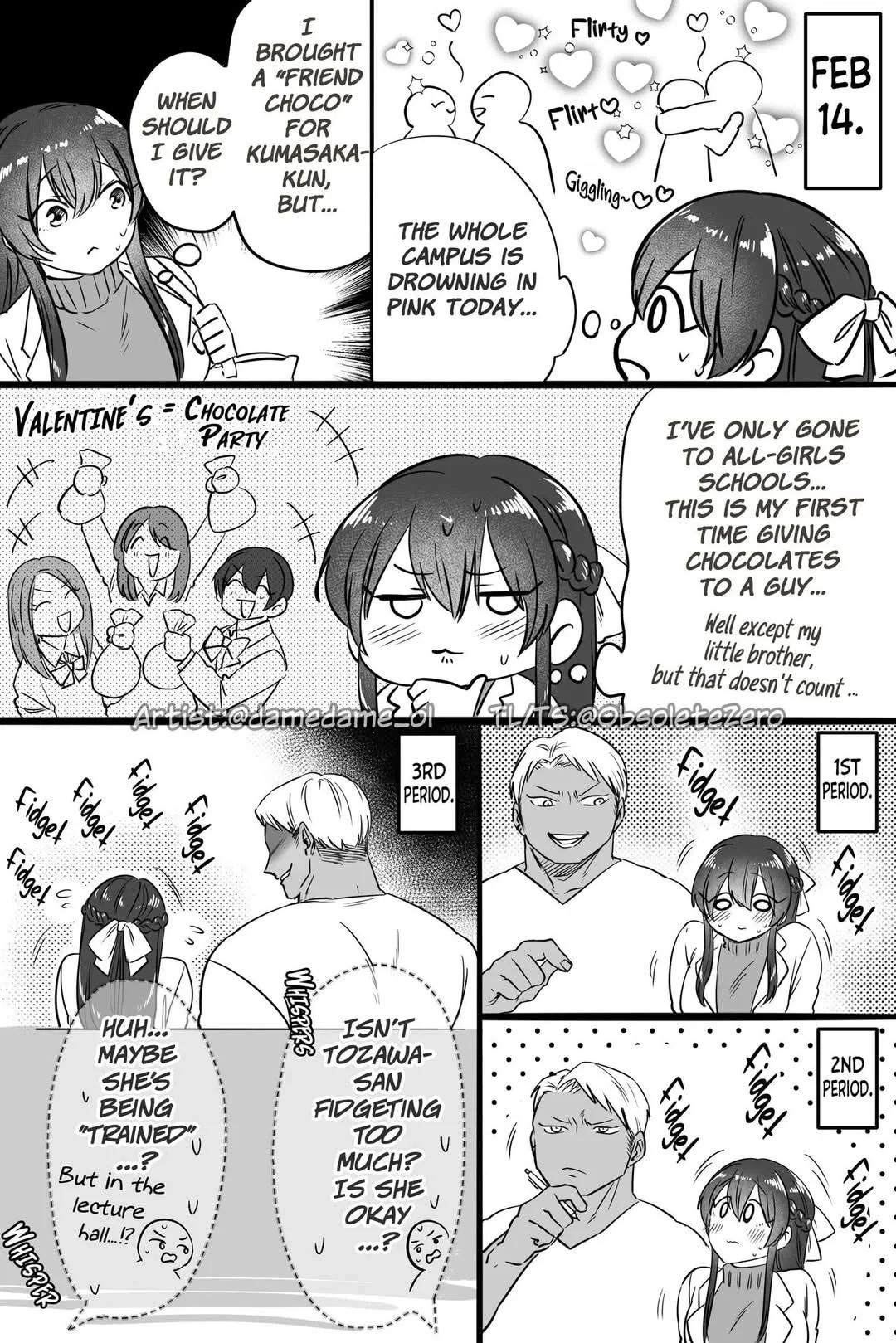 Kuma to Usagi wa Tomodachi de wa Irarenai Chapter 52 page 1